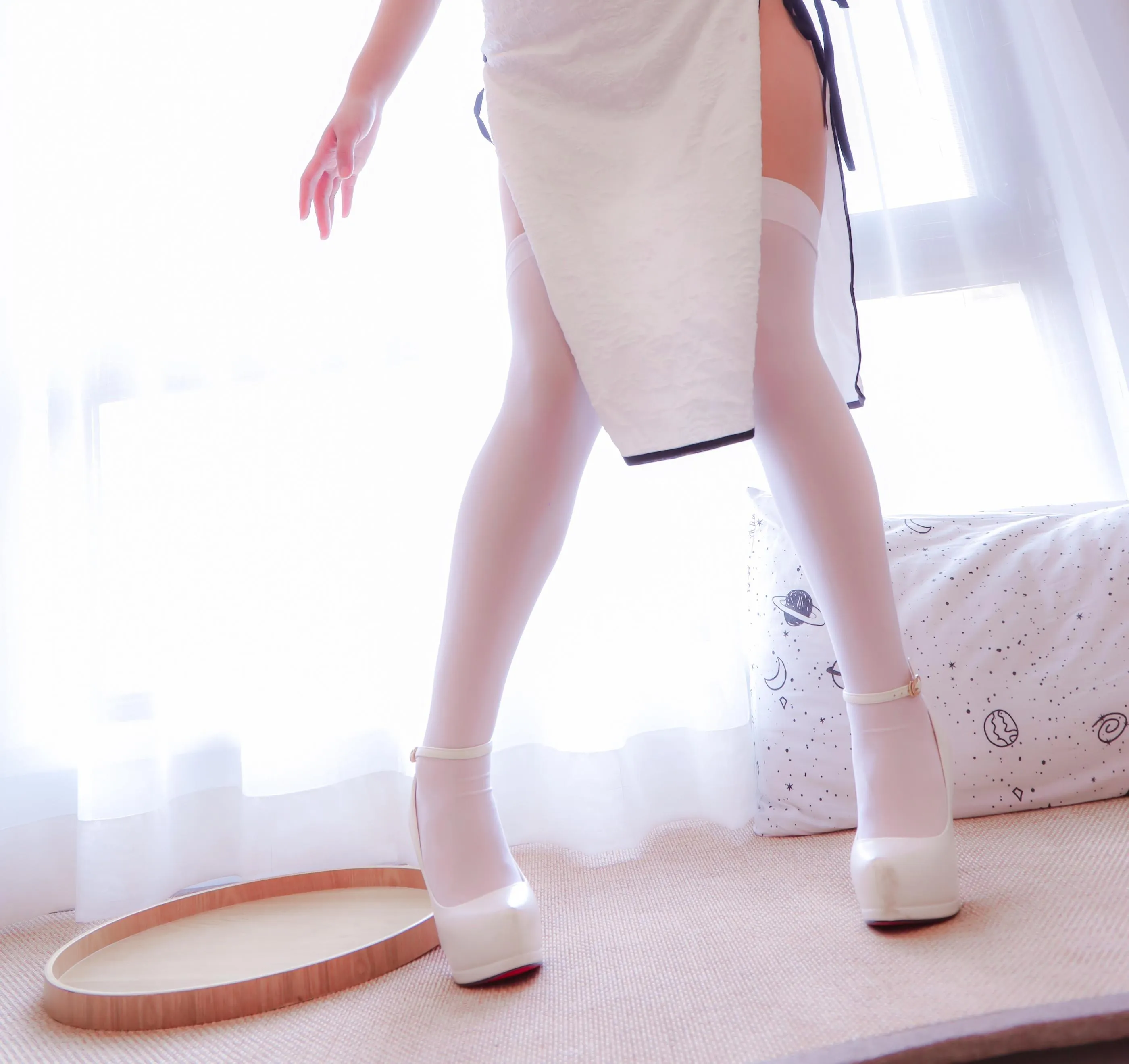 日奈娇 – NO.06 白旗袍 [42P]插图9